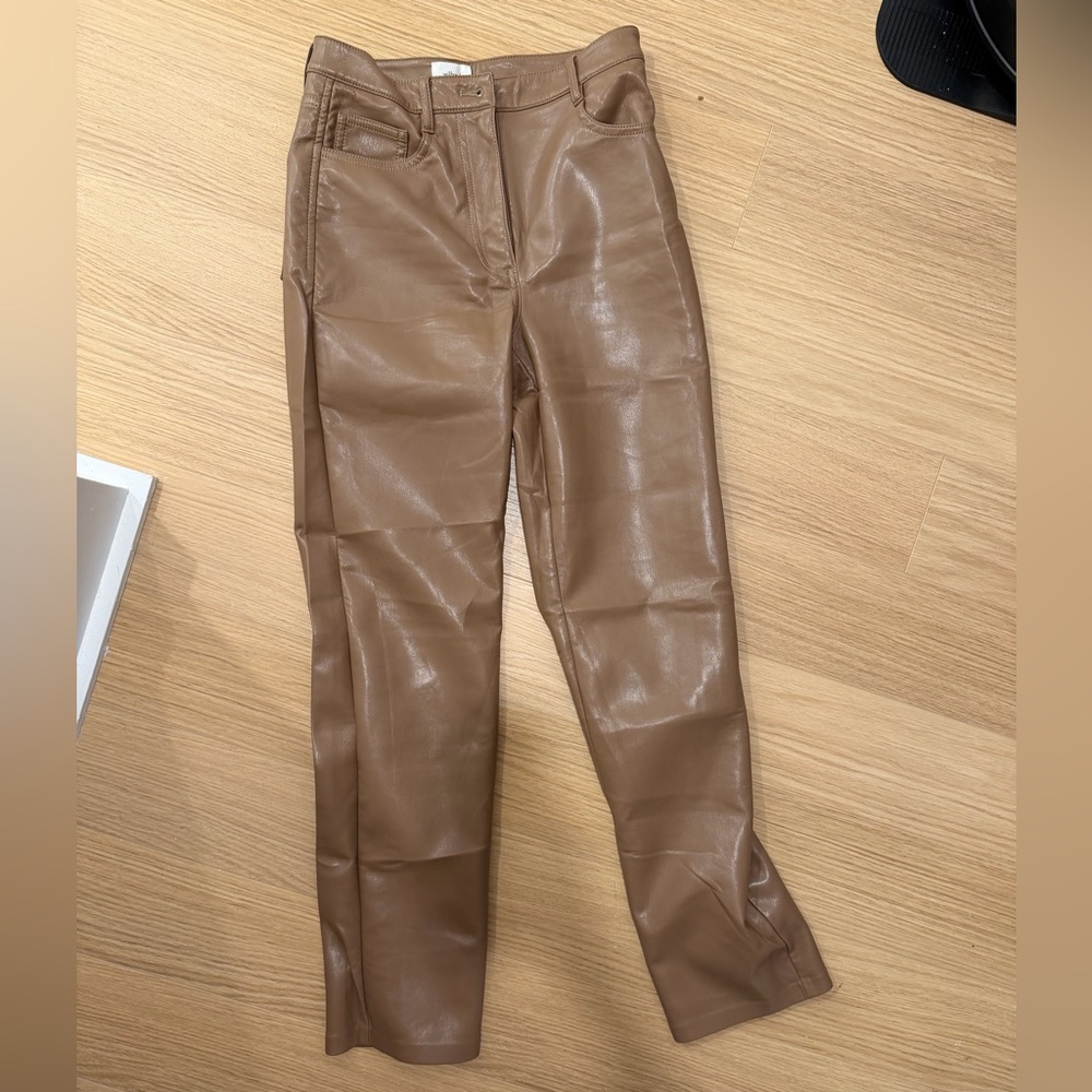 Wilfred Faux Leather Pants